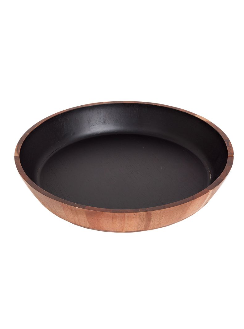 Bowl Servir Negro 40 cm Madera-1