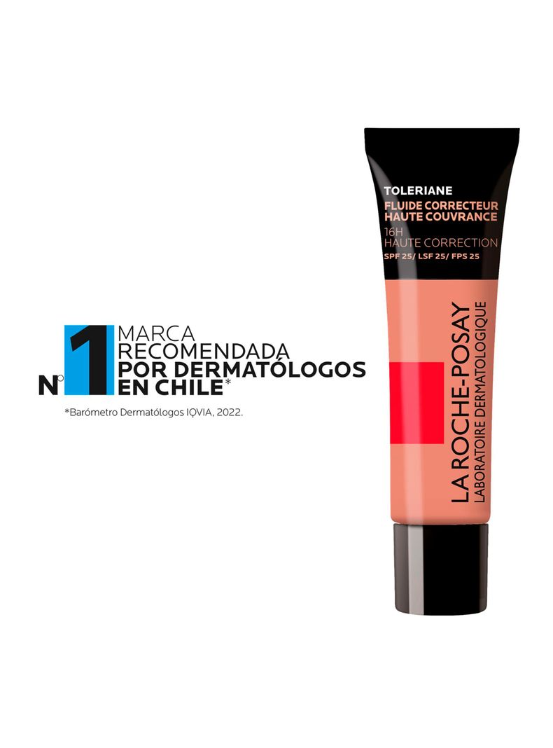 Base Fluida Correctora Toleriane Make Up Tono 11 30 ml-2