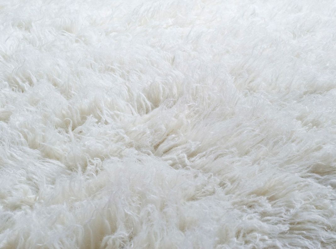 Alfombra Flokati 140 x 200 Blanca-2