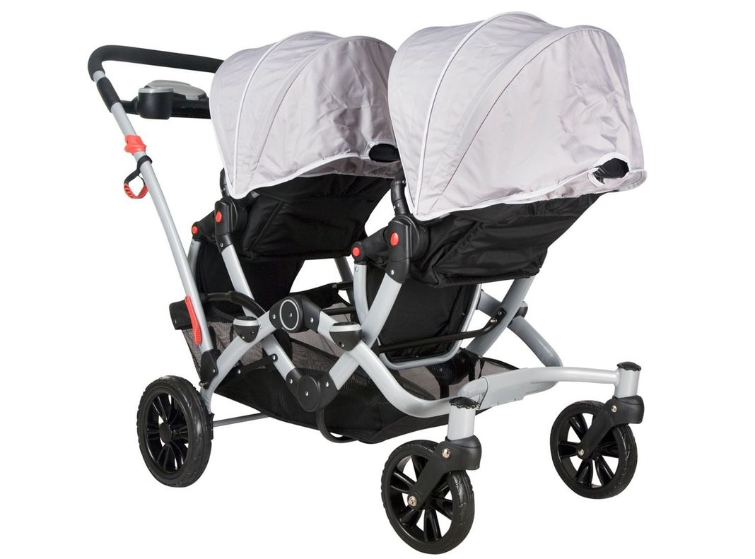 Coche Infanti Duo Ride Gris-2