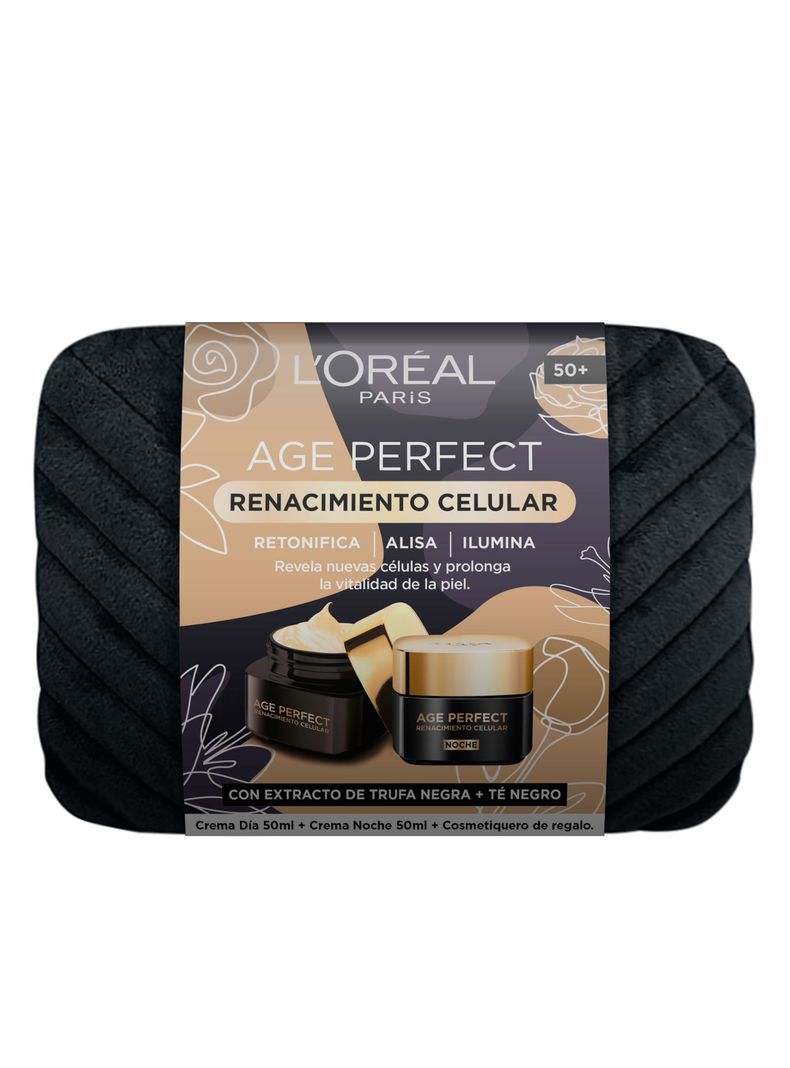 Pack Dermo Expertise L'Oréal Paris Age Perfect Renacimiento Celular Cremas Día + Noche-1