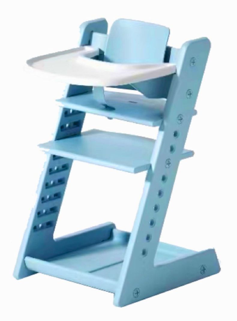 Silla de Comer Milano Azul-0