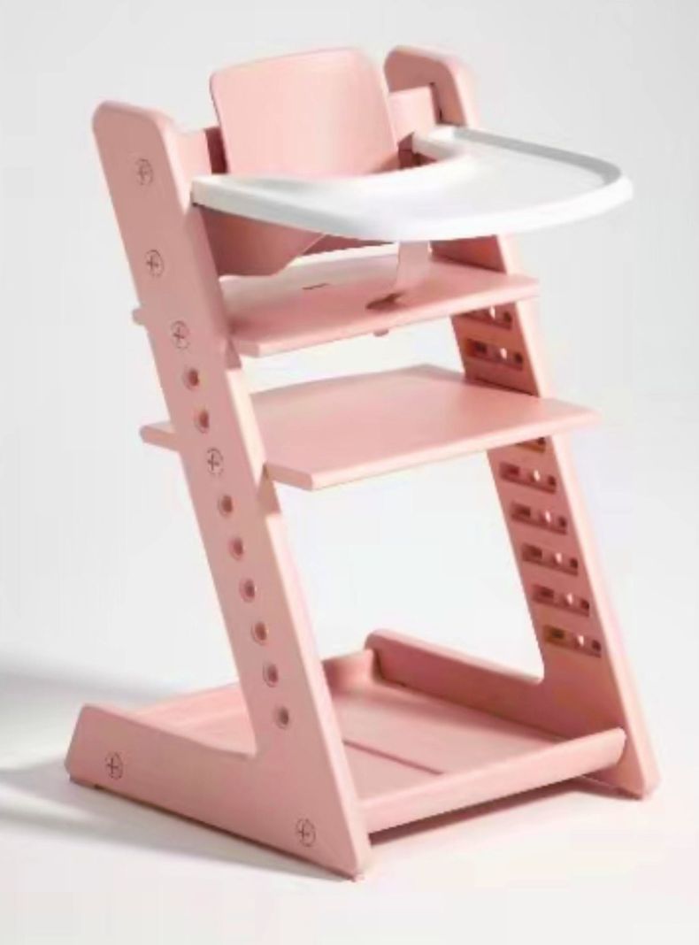 Silla de Comer Milano Rosado-1