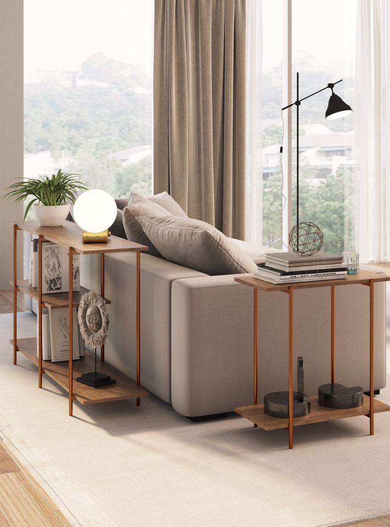 Mesa de Centro Steel Tube Decocasa-2