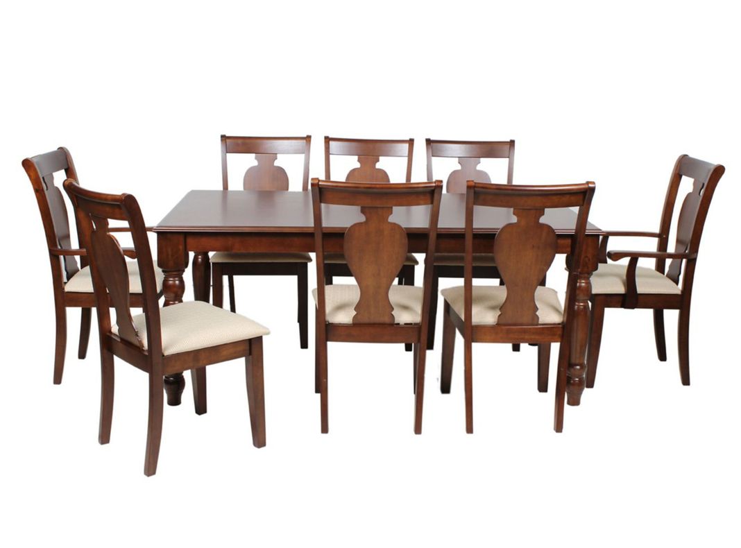 Juego de Comedor Florencia 6 Sillas + 2 Sitiales Stylo
