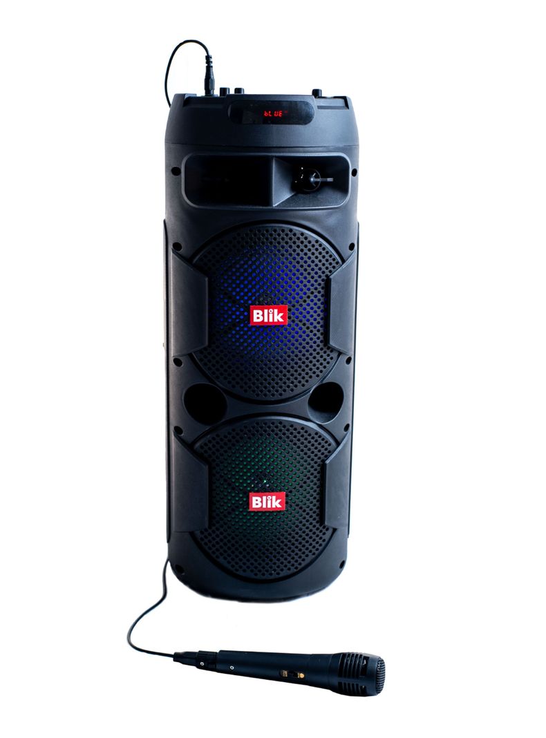 Parlante Karaoke Bluetooth 16W Screamer 3 Negro-0
