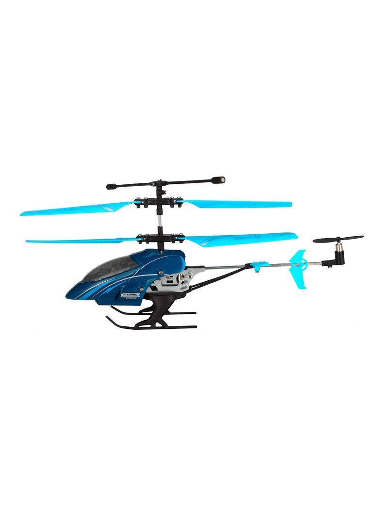 Helicóptero Azul a Radio Control-0