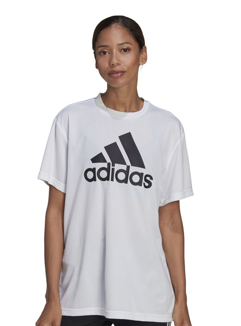 Polera Bl Boyf T Blanco Mujer
