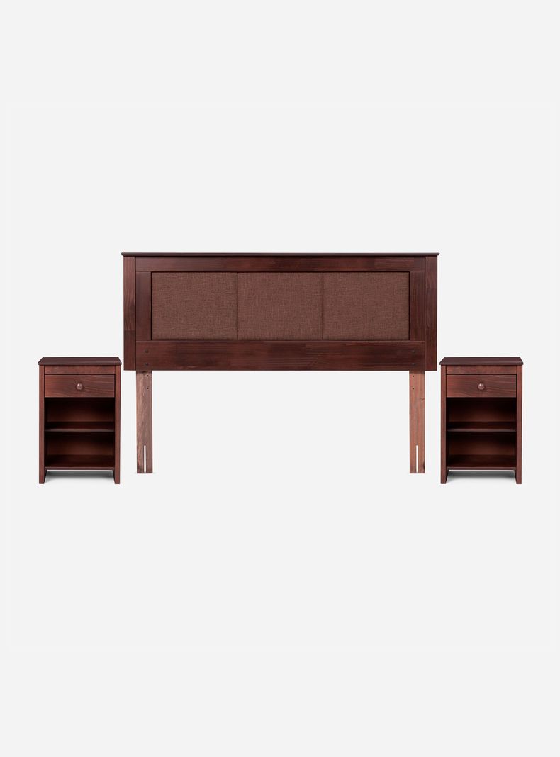 Cama Europea New Style 4 Plus King + Set Muebles Rachel-2