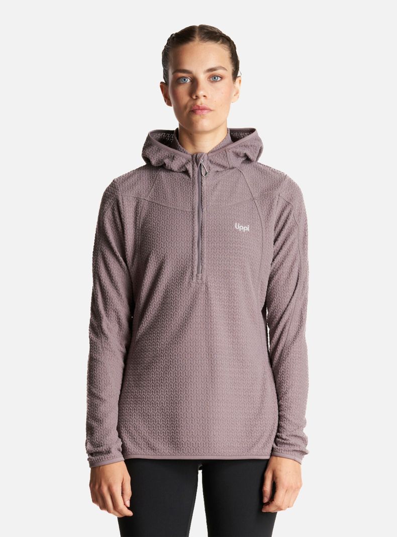 Poleron Diseno Jacaranda Nano-F 14 Zip Hoody