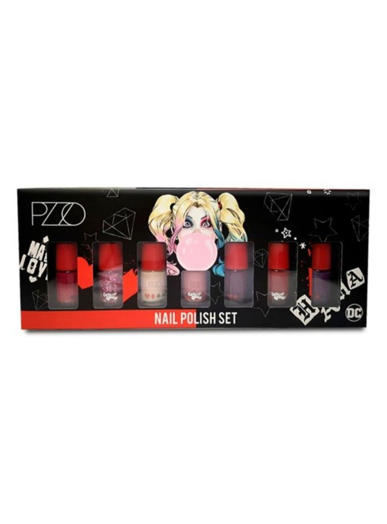 Set Esmaltes de Uñas Harley Quinn Petrizzio-0