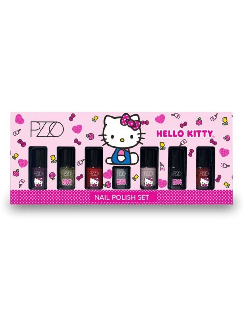 Set Esmaltes de Uñas Hello Kitty Petrizzio-0