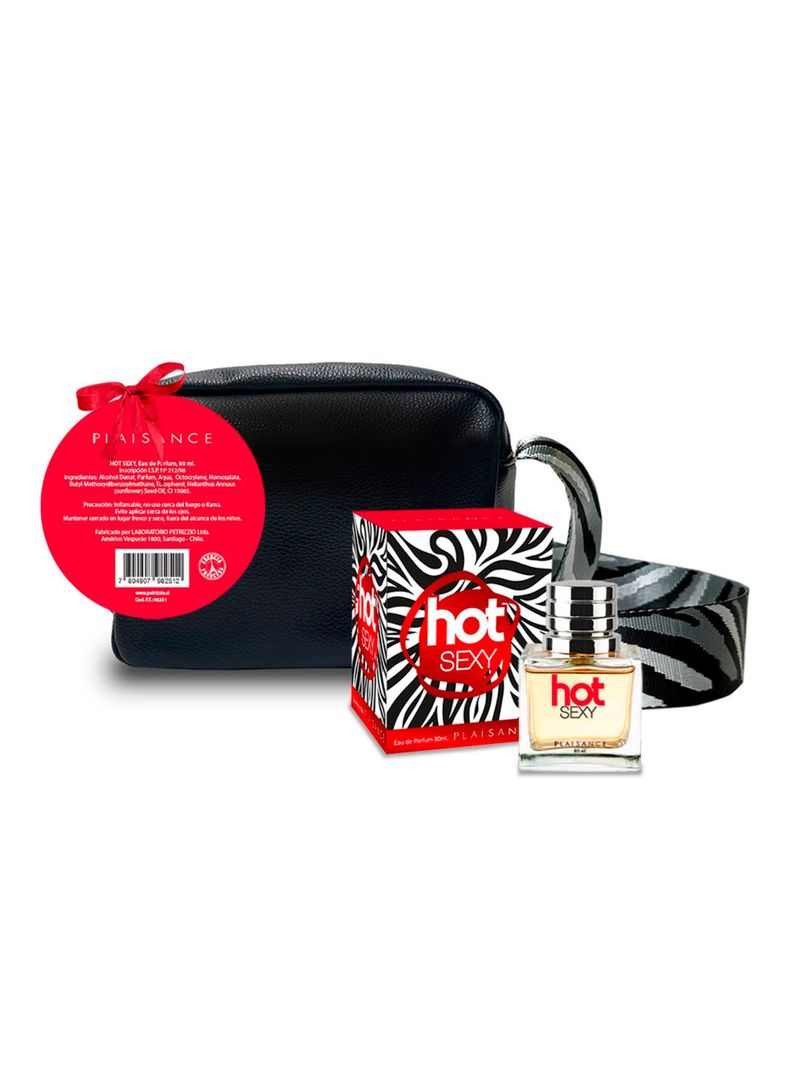 Set Perfume Hot Sexy EDP Mujer 80 ml + Cartera-1