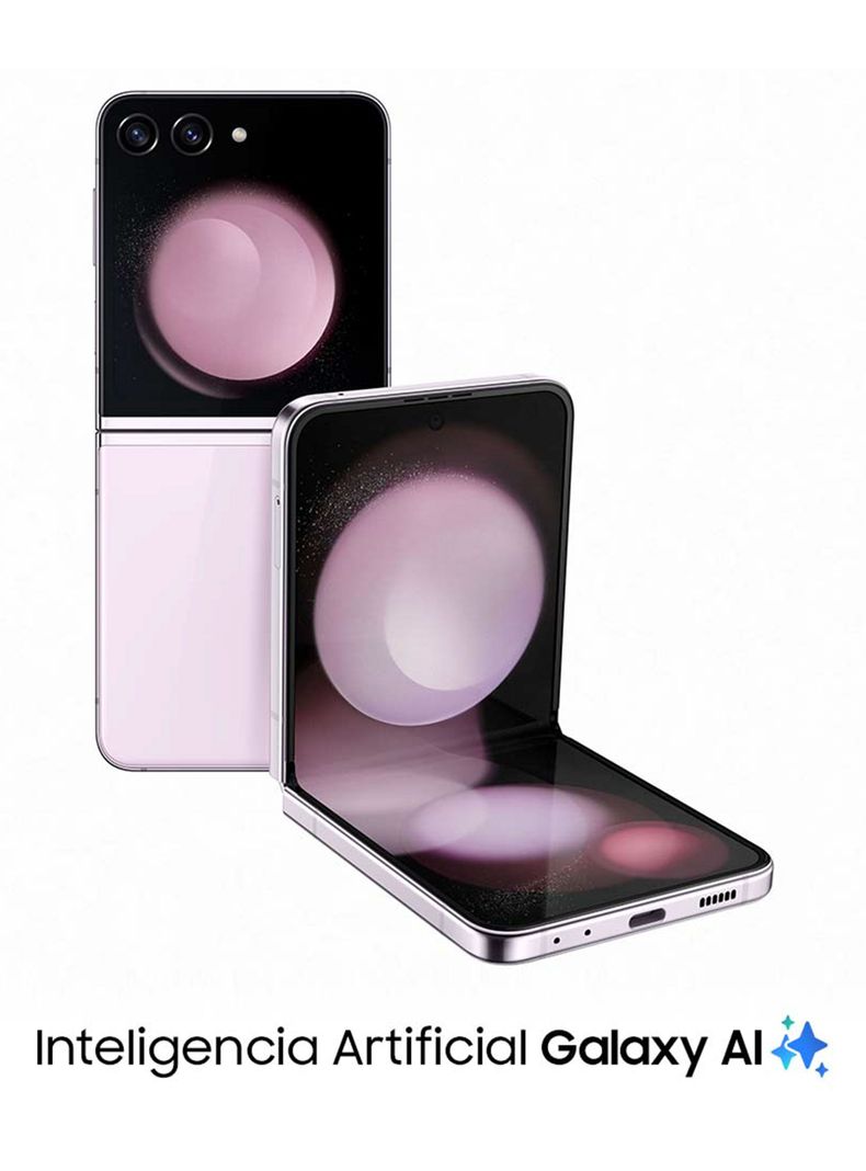 Smartphone Galaxy Z Flip5 256GB 6.7" Lavender Liberado-1