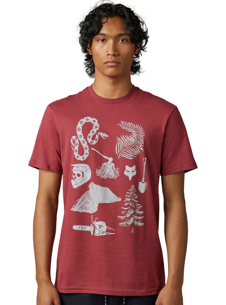 Polera Track Beast Rojo-0