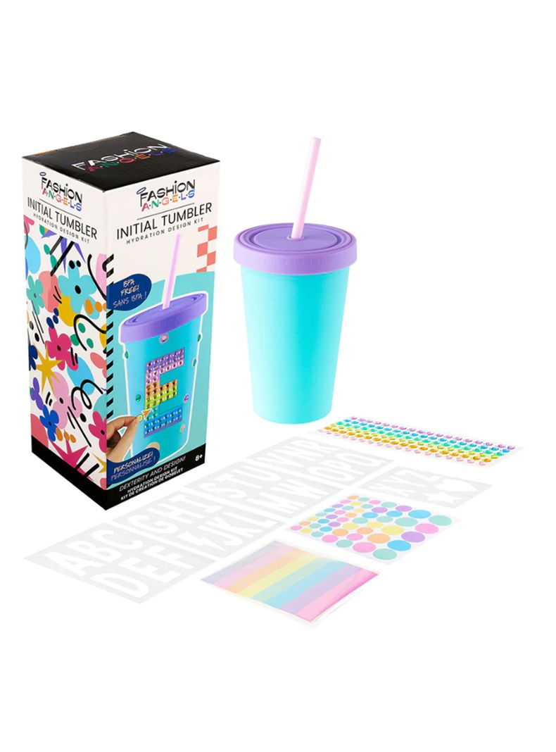 Kit Para Hacer Tu Propio Vaso con Iniciales-0