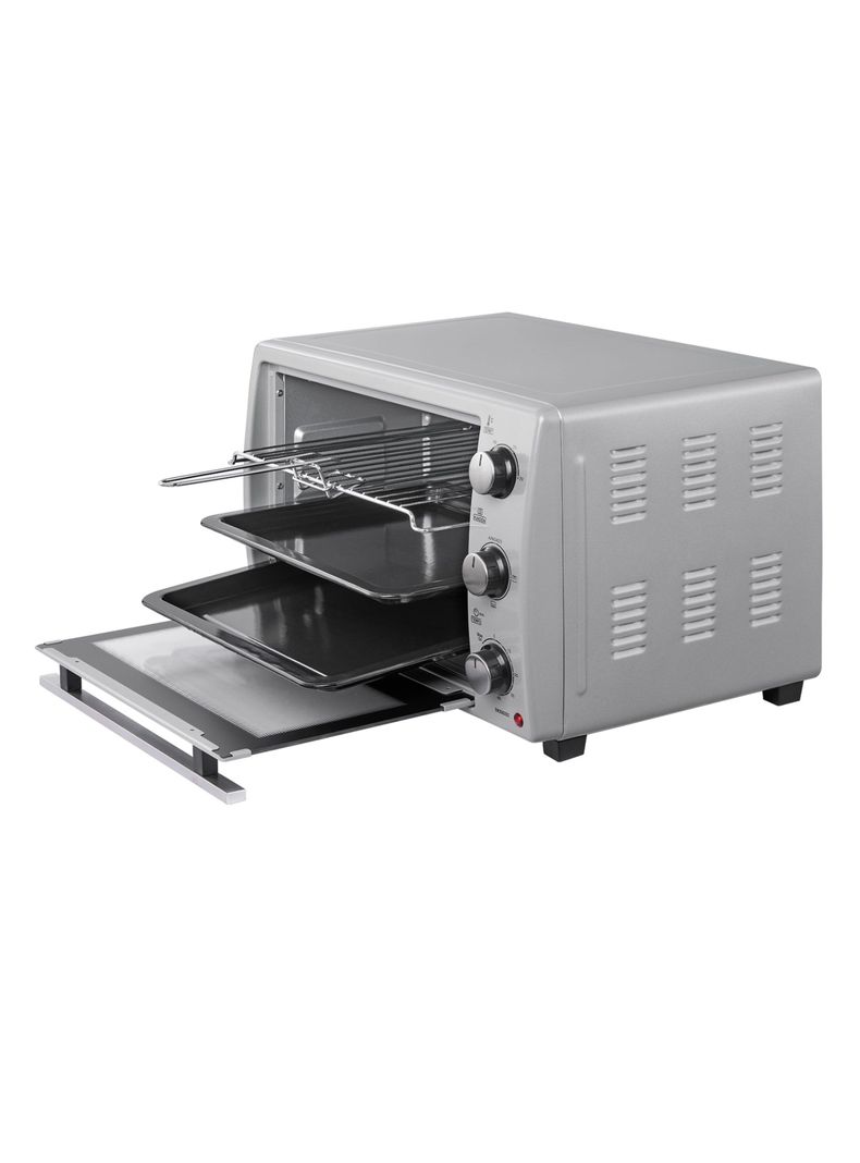 Horno Eléctrico 1500W 35 Litros DHE35MS23CL Silver-3