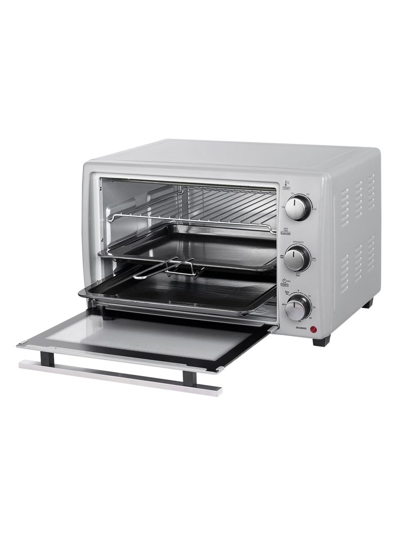 Horno Eléctrico 1500W 35 Litros DHE35MS23CL Silver-2