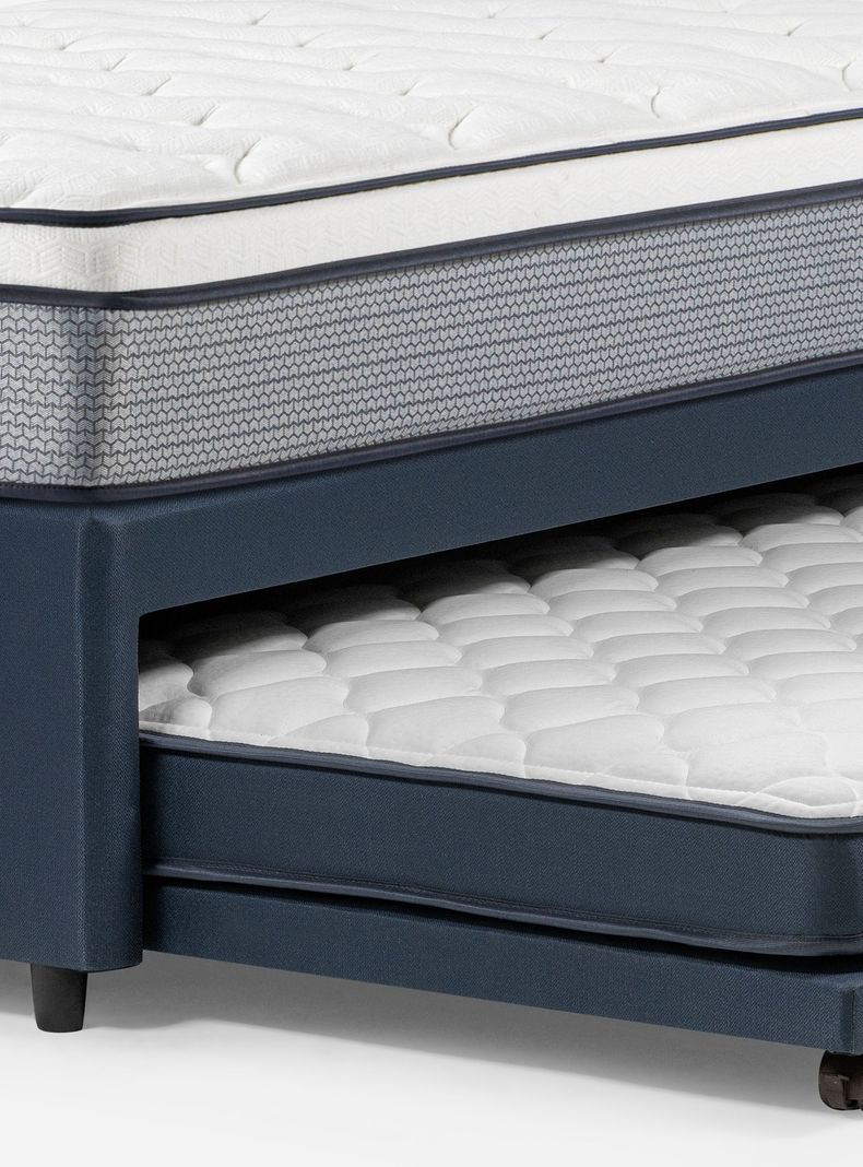 Diván Indie 1.5 Plazas + Set Issey Azul-5