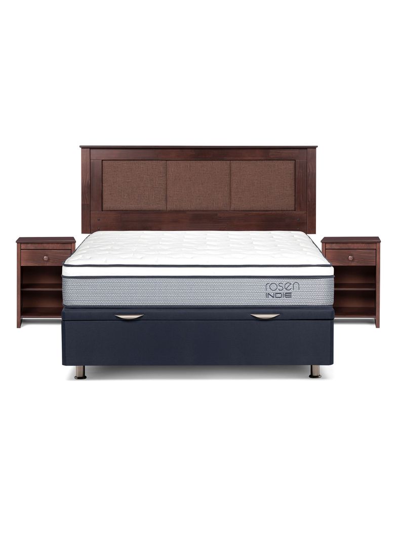 Boxet Indie 2 Plazas + Set de Muebles Rachel