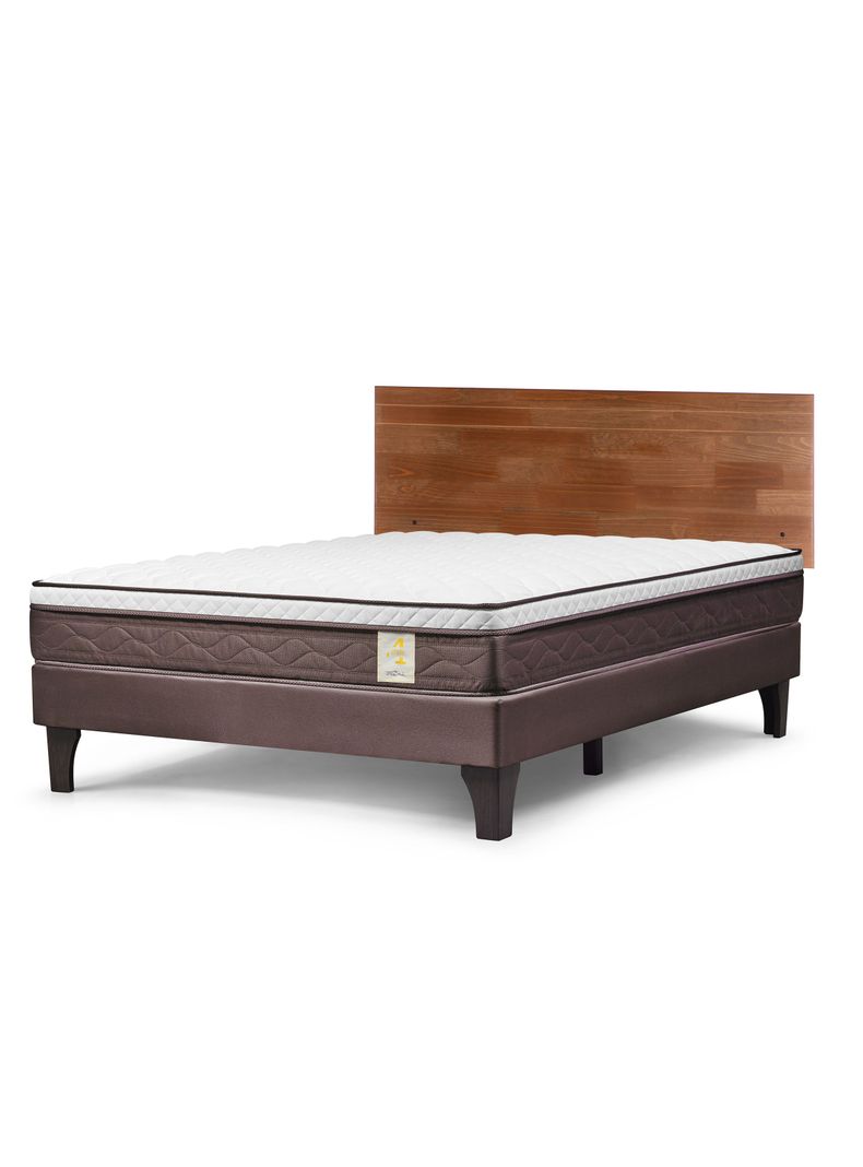 Cama Europea New Style 4 Plus 2 Plazas + Set Muebles-0