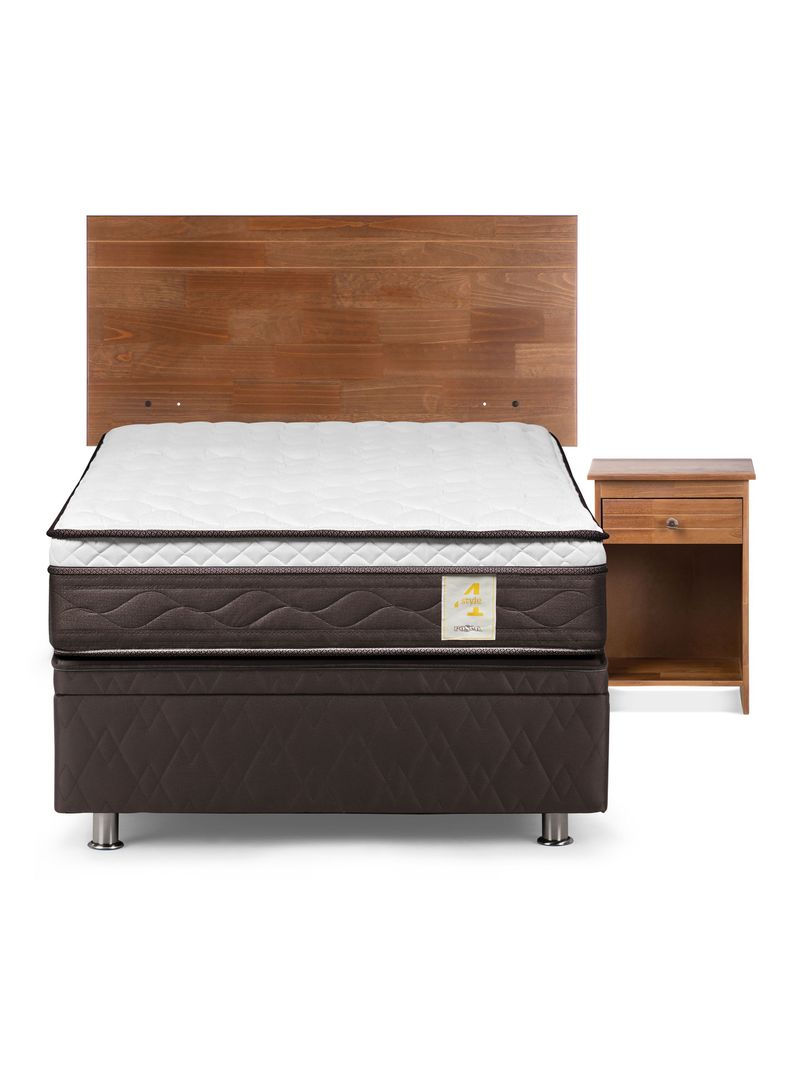 Boxet New Style 4 Plus 1.5 Plazas + Respaldo + Velador-0