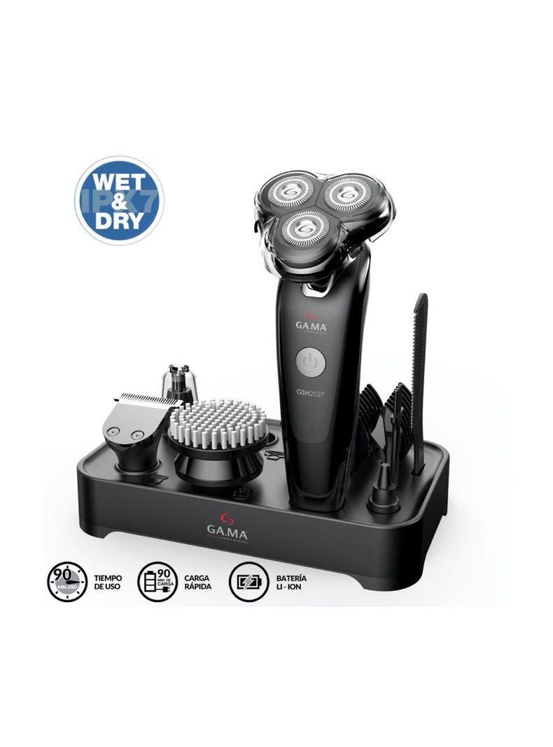 Afeitadora Gama Multistyler Gsh2527 Wet&Dry-0