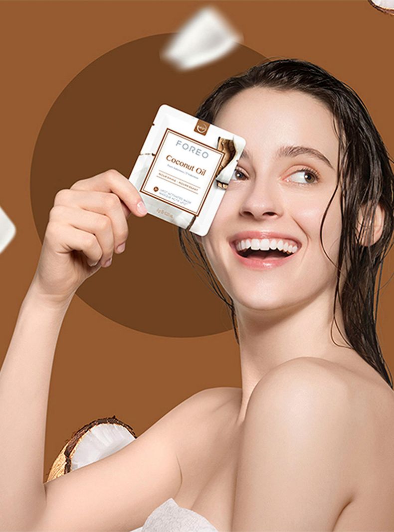 Mascarilla Foreo Ufo Natural Coconutoil-1