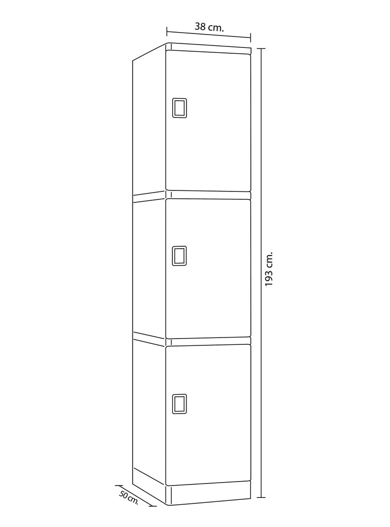 Locker Plástico Portacandado-1