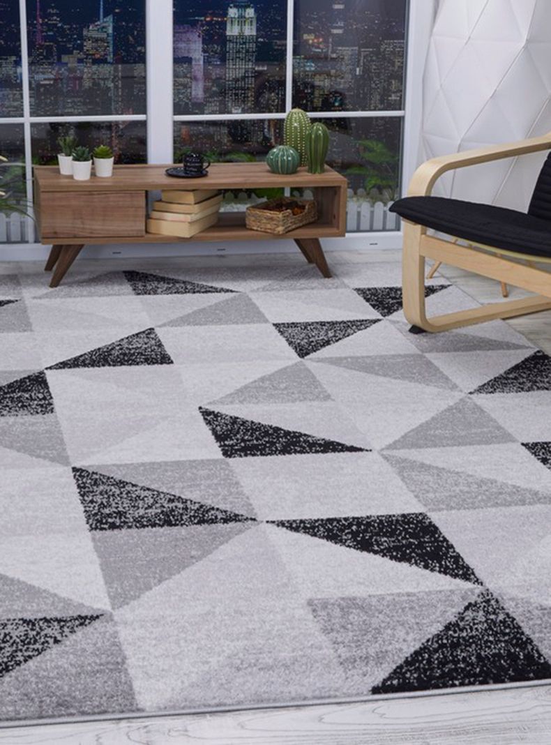 Alfombra 200 x 290 cm Siesta D5 Gris-5