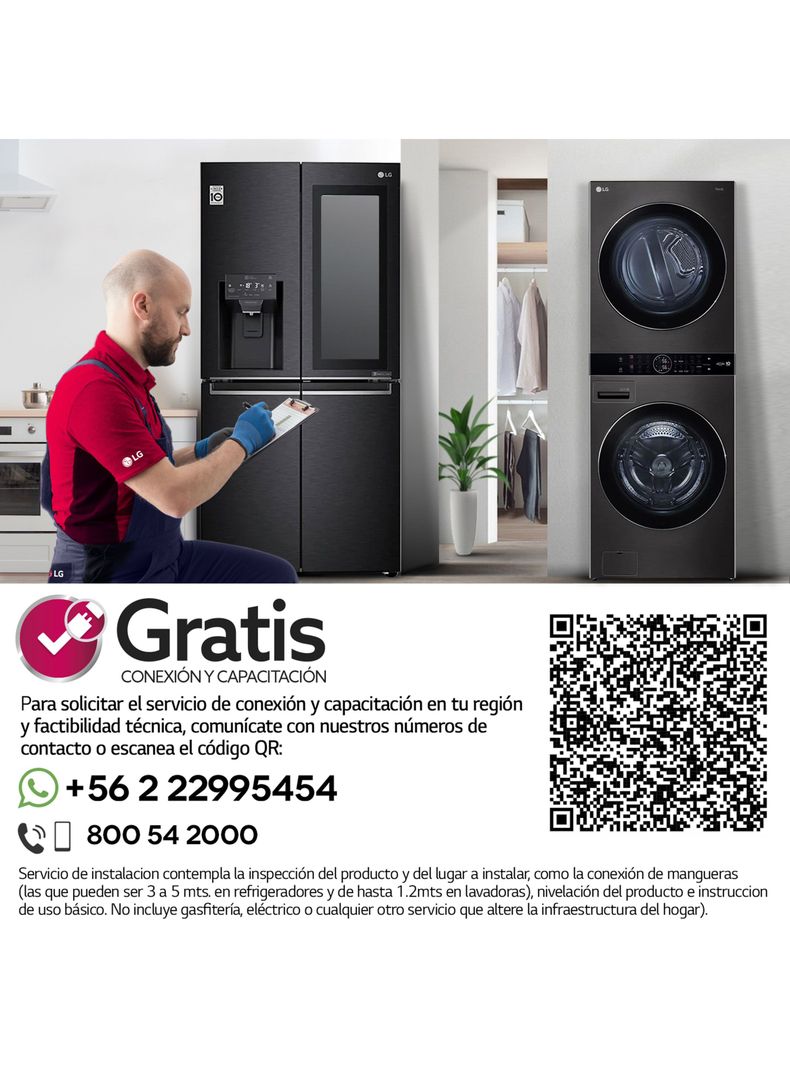 Refrigerador French Door No Frost 423 Litros LM57SXTAF Instaview-9