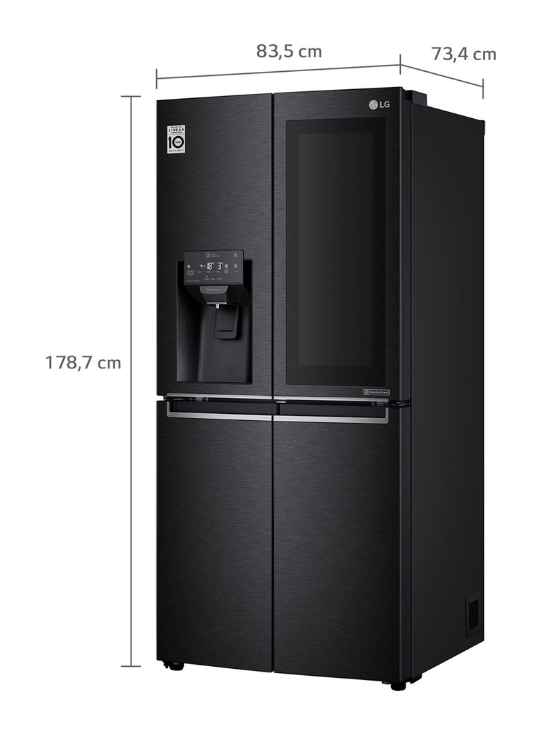 Refrigerador French Door No Frost 423 Litros LM57SXTAF Instaview-1