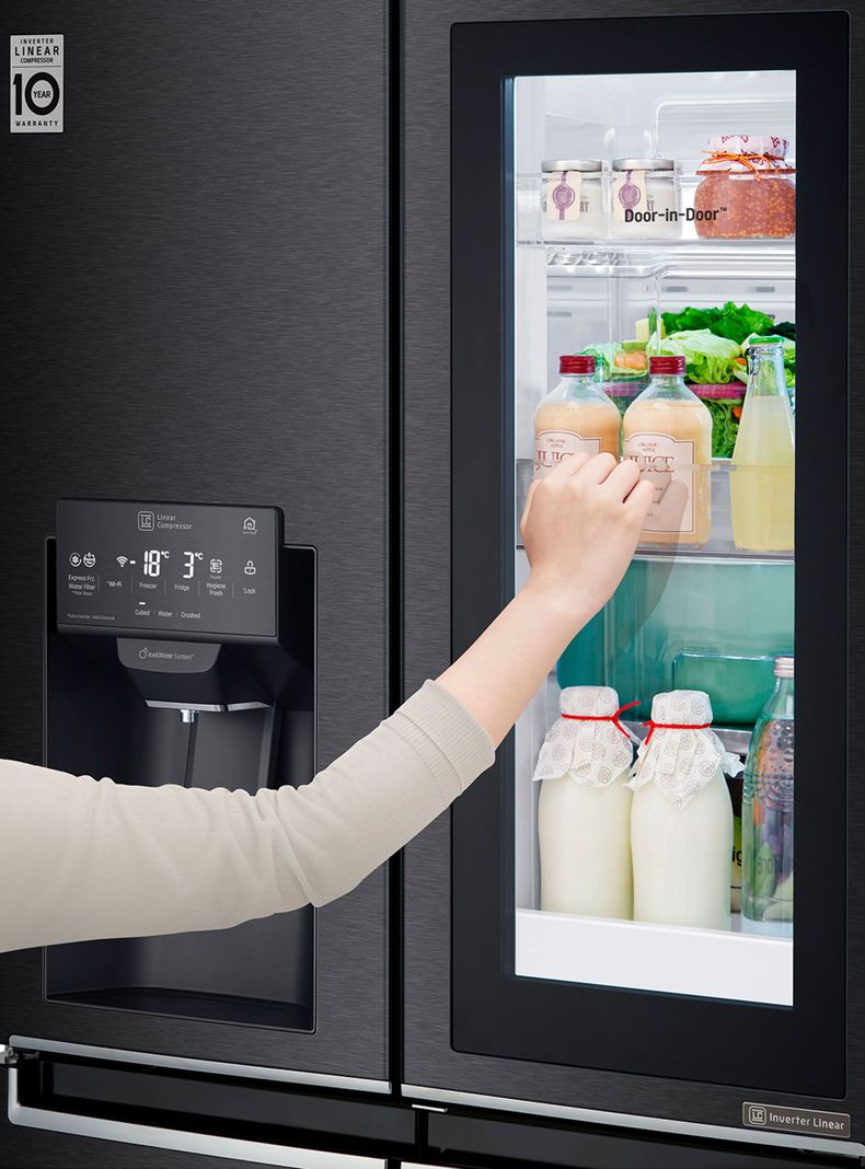Refrigerador French Door No Frost 423 Litros LM57SXTAF Instaview-6