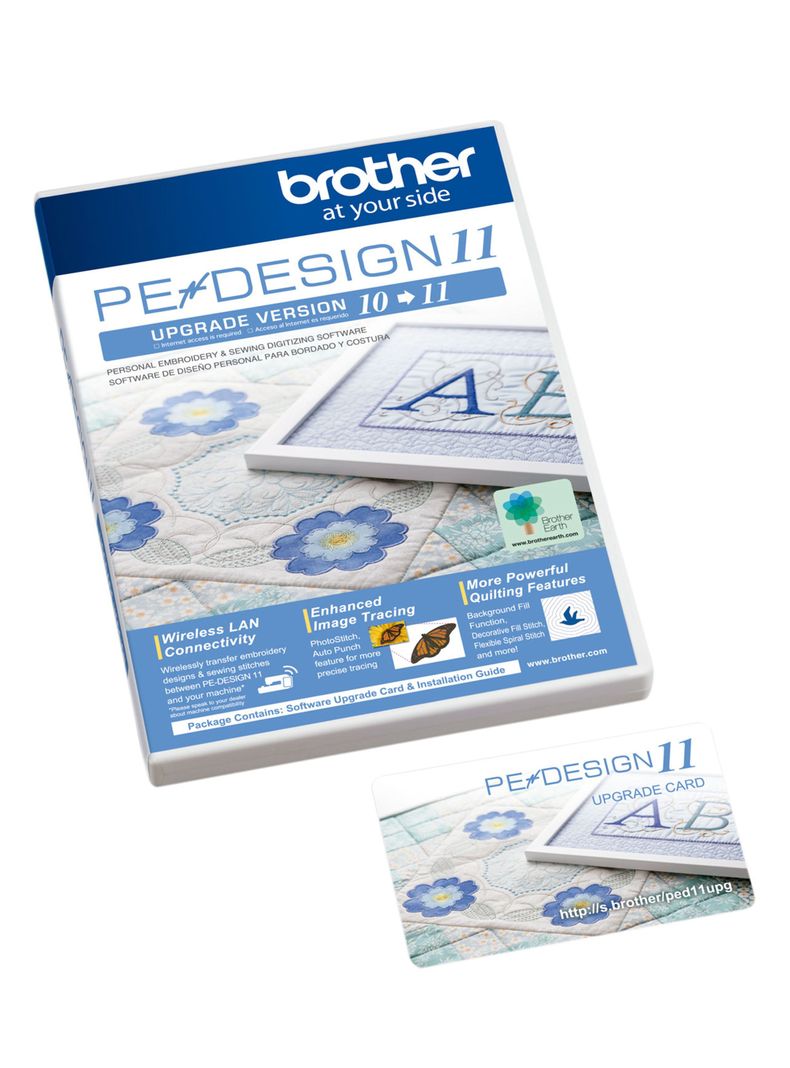 Software de Diseño Bordado y Costura PEDESIGN11-1
