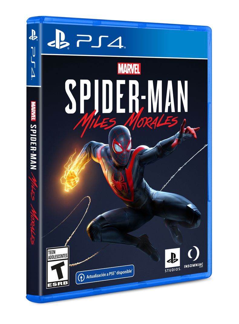 Juegos PlayStation PS4 Spiderman Miles Morales Marvel-1