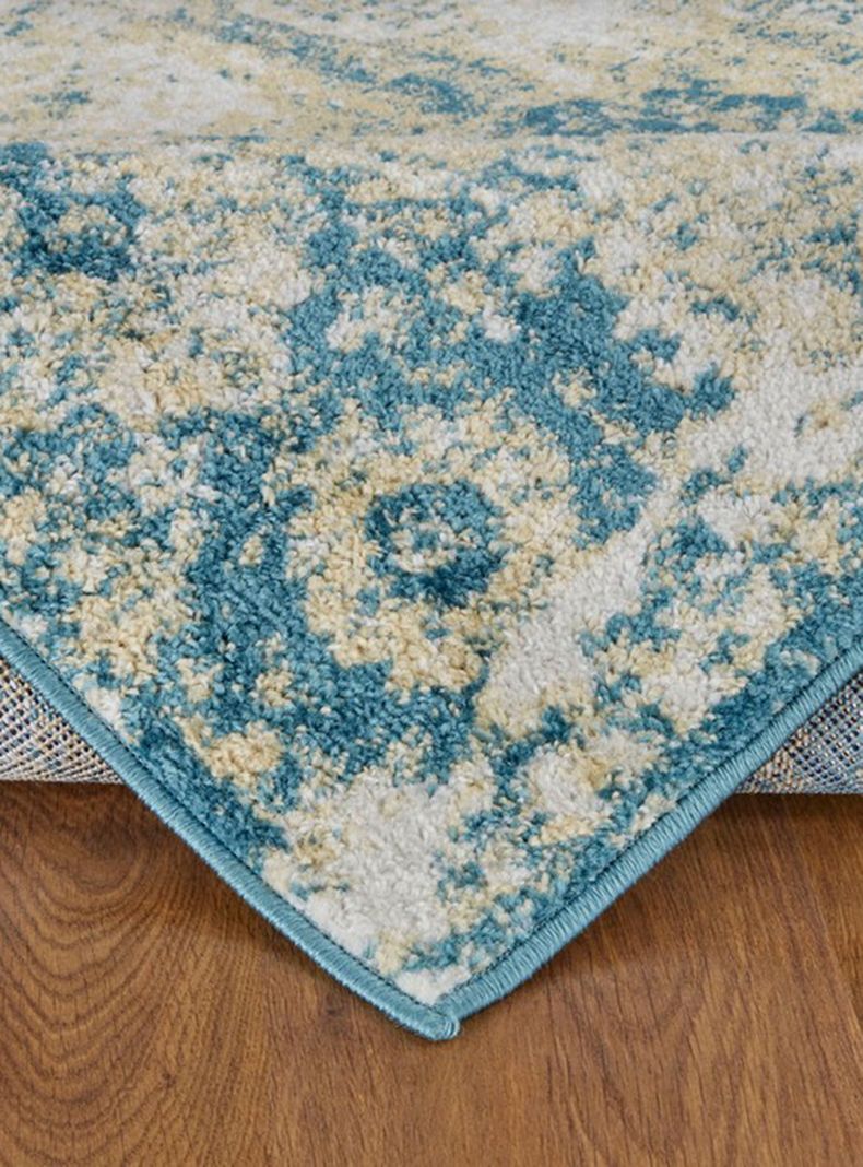 Alfombra 200 x 290 cm Modalfo Siesta D8 Turquesa-2