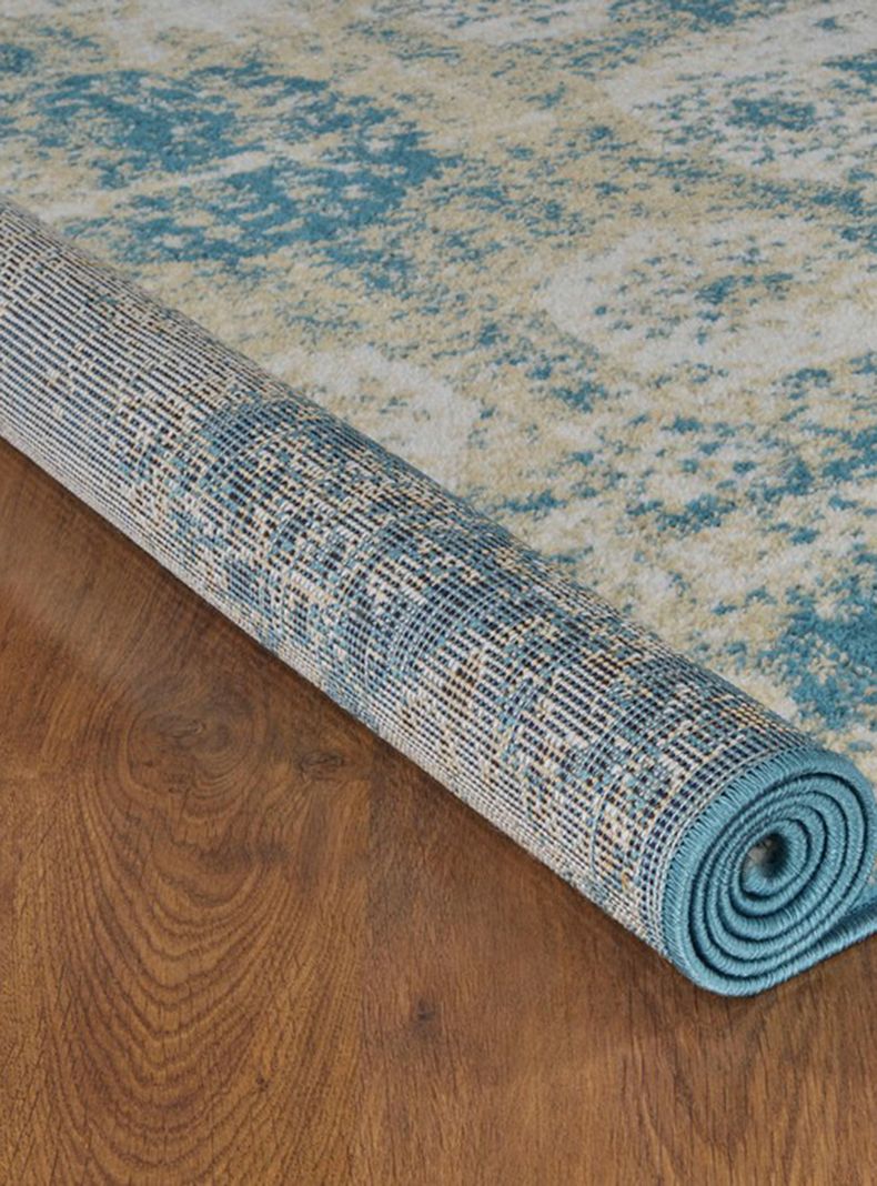 Alfombra 200 x 290 cm Modalfo Siesta D8 Turquesa-3