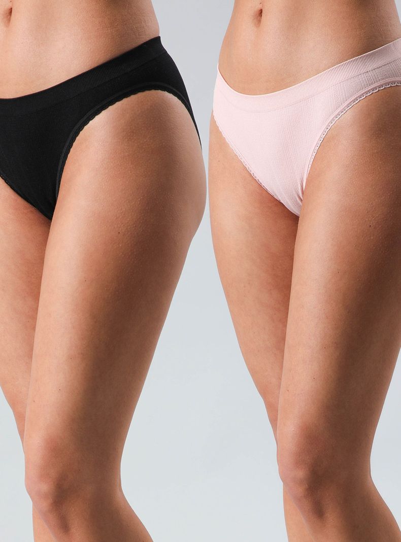 Pack Calzón Rib Seamless Basic-0