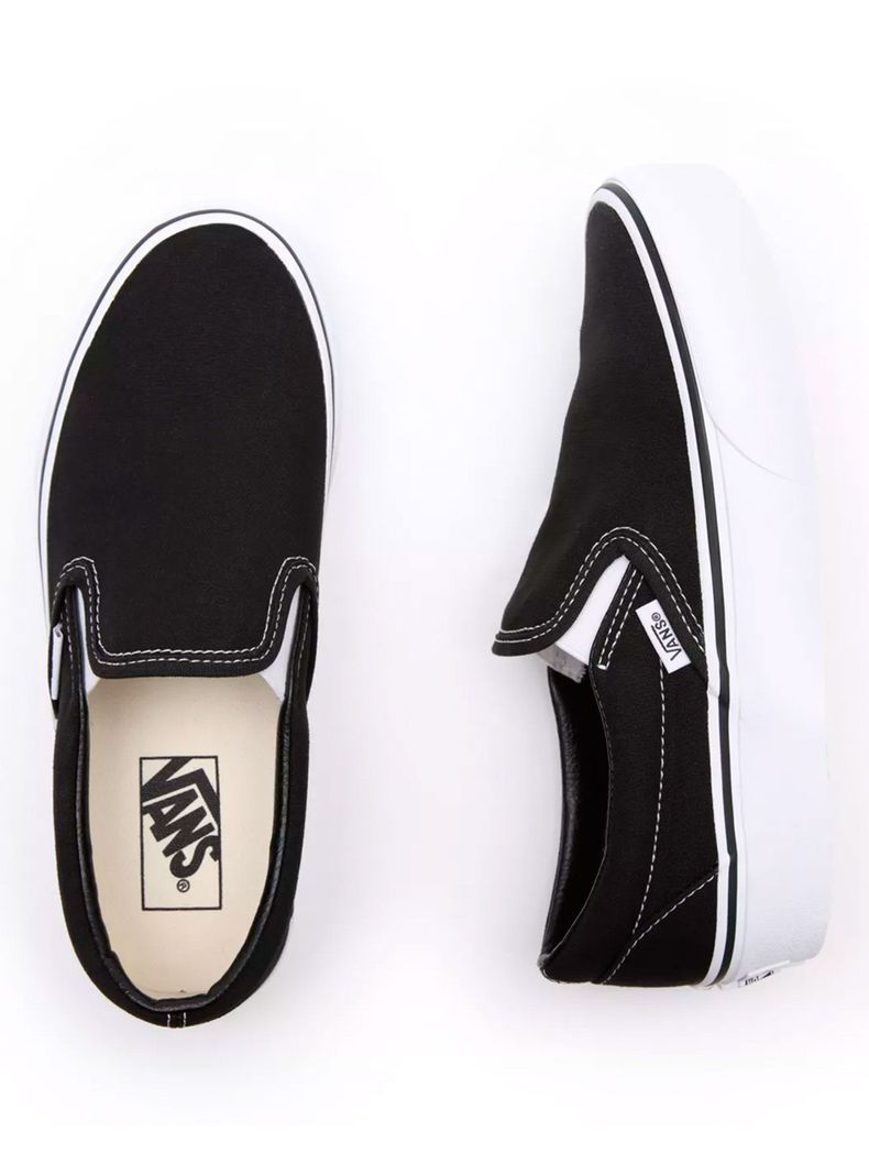 Zapatilla Vans Classic Slip On Plataforma Urbana Mujer-1