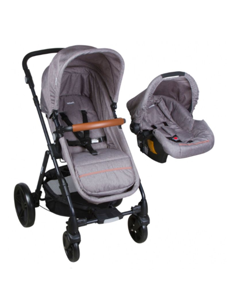 Coche Infanti Travel System Cloud Gris-0