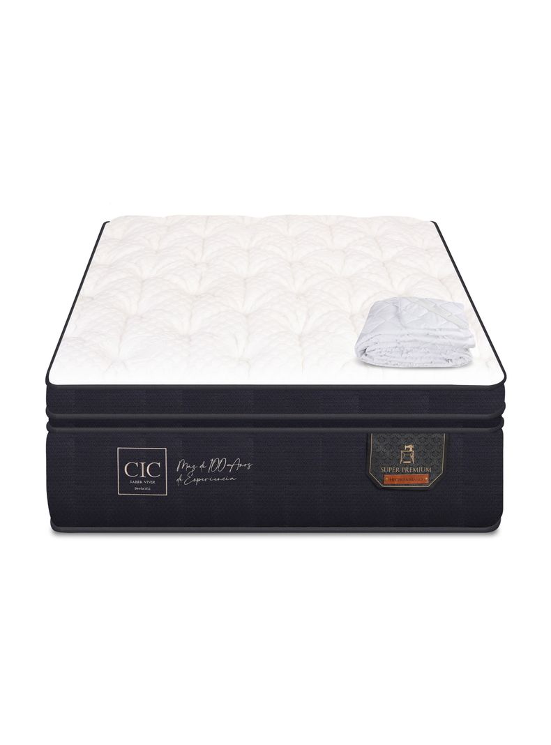 Colchón Super Premium 1.5 Plazas + Cubrecolchón-2