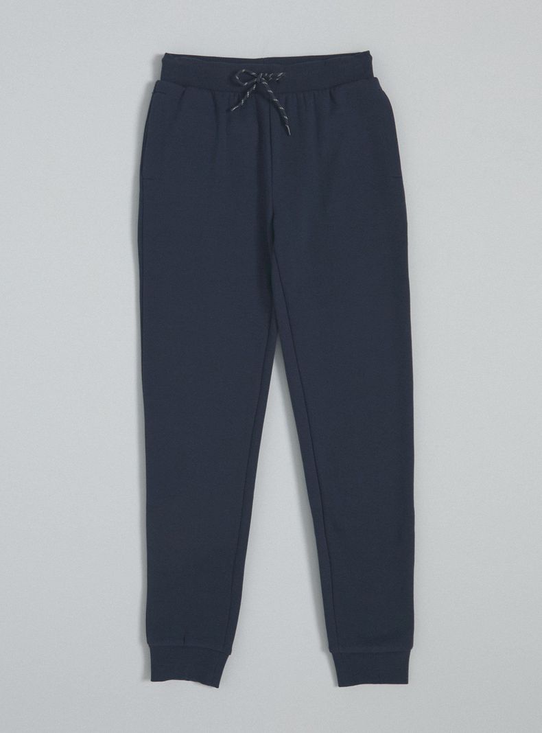 Pantalón Buzo Niño Azul Marino Tallas S-M-L-Xl-0