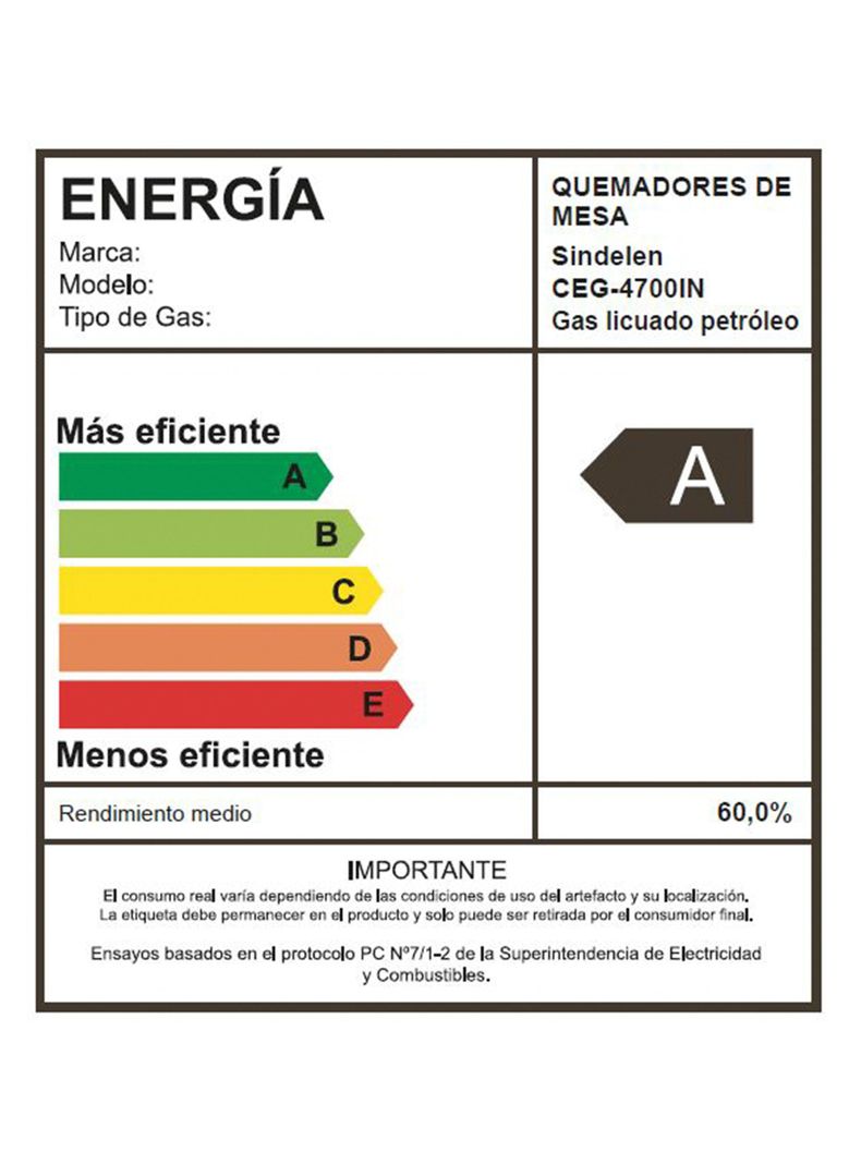 Encimera a Gas 5 Quemadores CEG-4700IN Security Inox-4