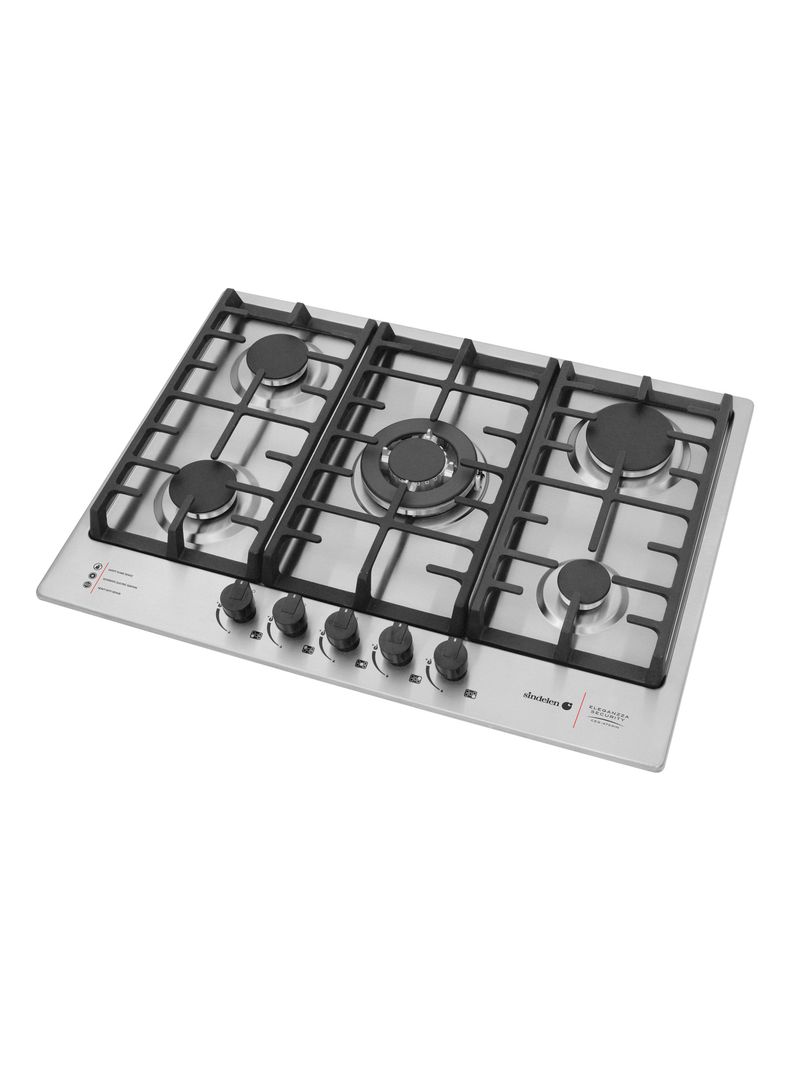 Encimera a Gas 5 Quemadores CEG-4700IN Security Inox-3