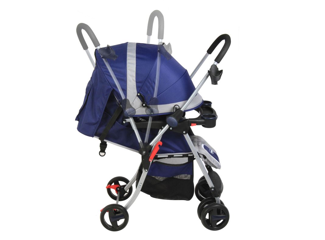 Coche Cuna & Paseo Twister Azul Bebesit-2