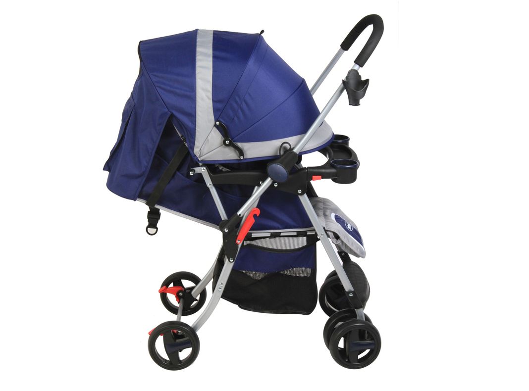 Coche Cuna & Paseo Twister Azul Bebesit-1