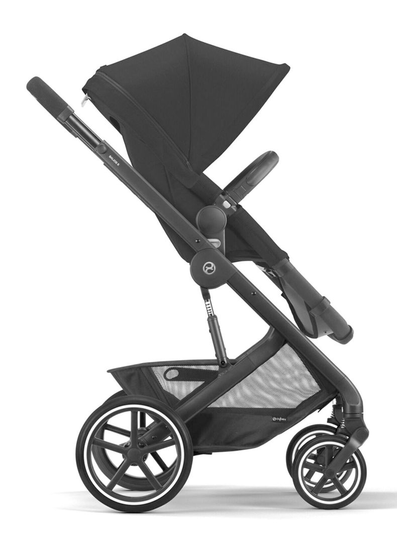 Coche 2 en 1 Balios S BLK Negro-2
