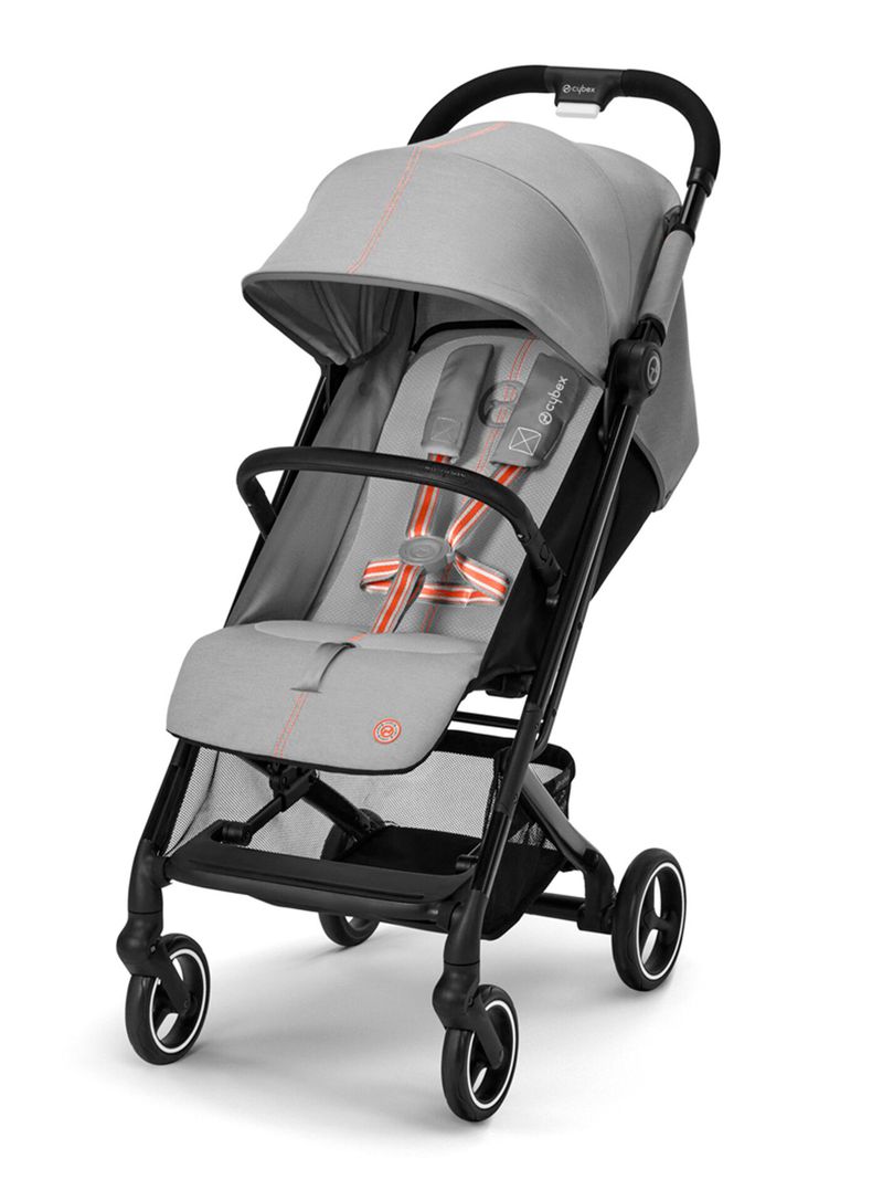 Coche Travel System Beezy BLK Gris y Aton S2-3