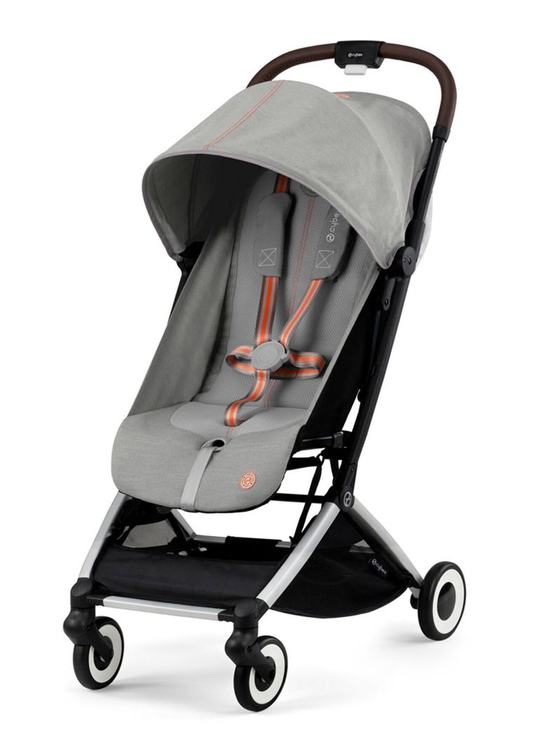 Coche Travel System Orfeo SLV Gris y Aton B2-1