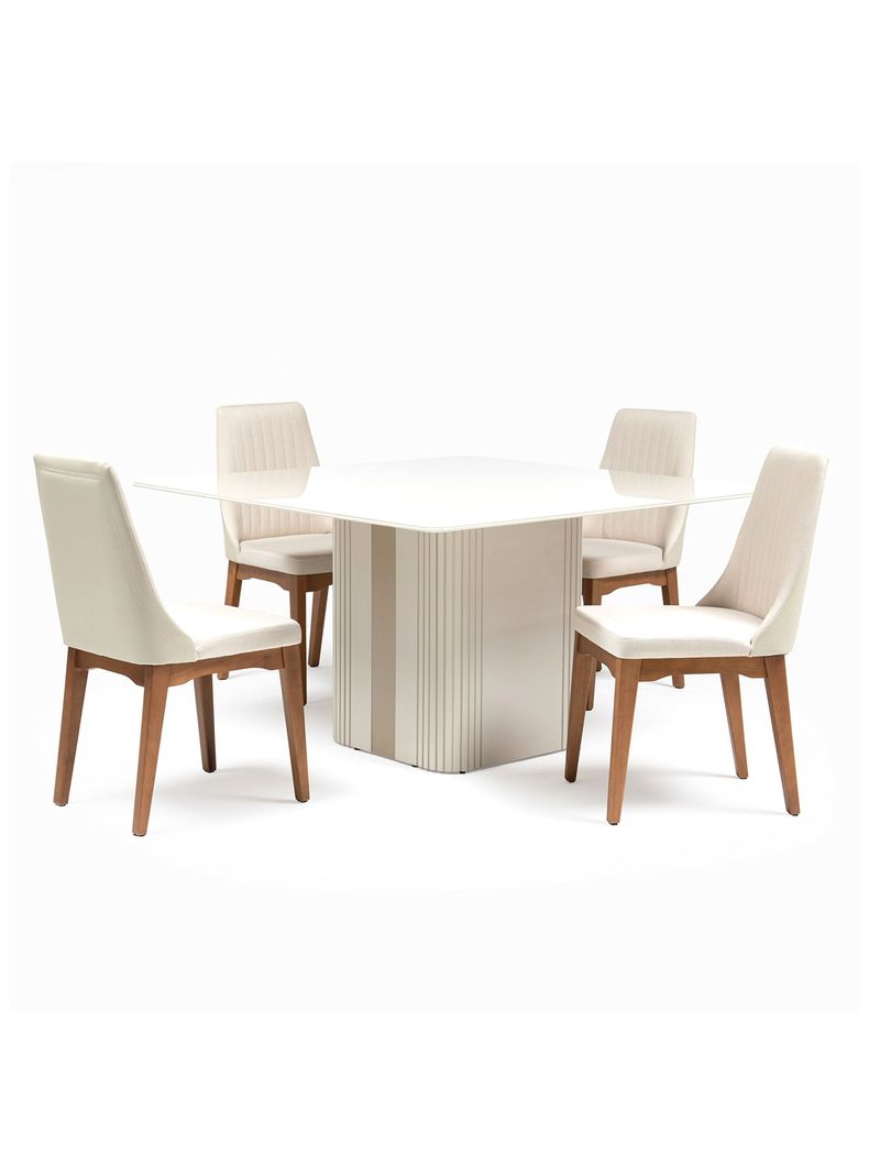 Comedor Liege Red + 4 Sillas Beverly-0